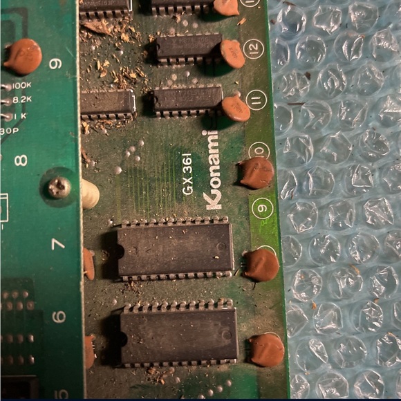 Track and Field Konami Arcade Game PCB Board - Picture 5 of 5